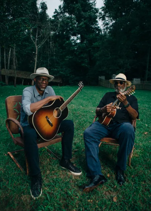 Taj Mahal And Keb’ Mo’ Bring Two Generations Of Electric Blues Excellence To New Single “Junkyard Dog”